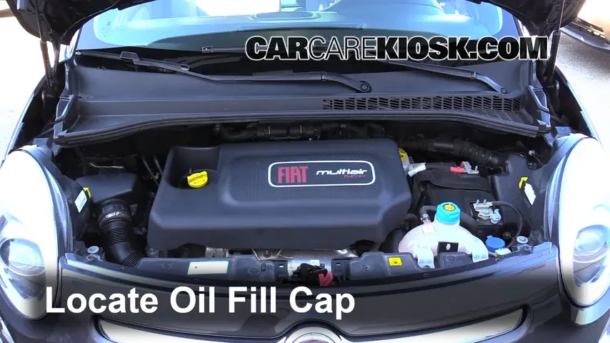 2014 Fiat 500L 1.4L 4 Cyl. Turbo Oil